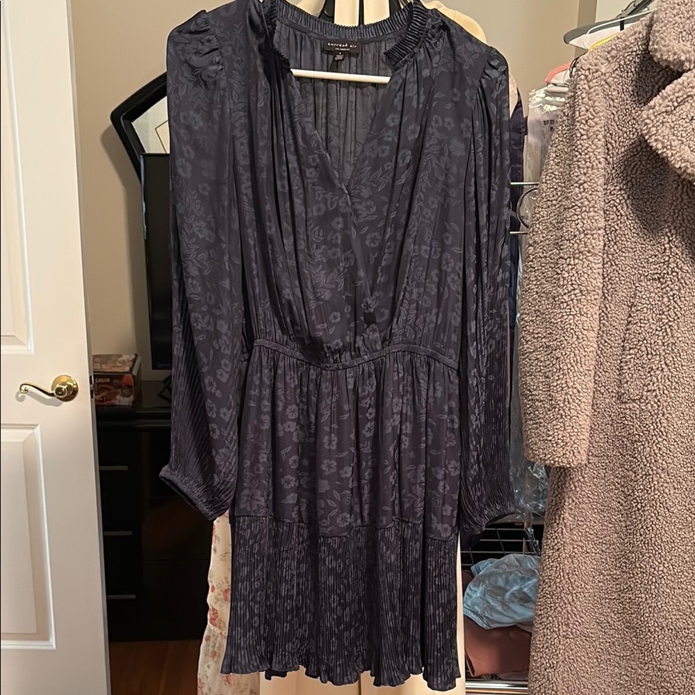 Current Air Navy Mini Dress